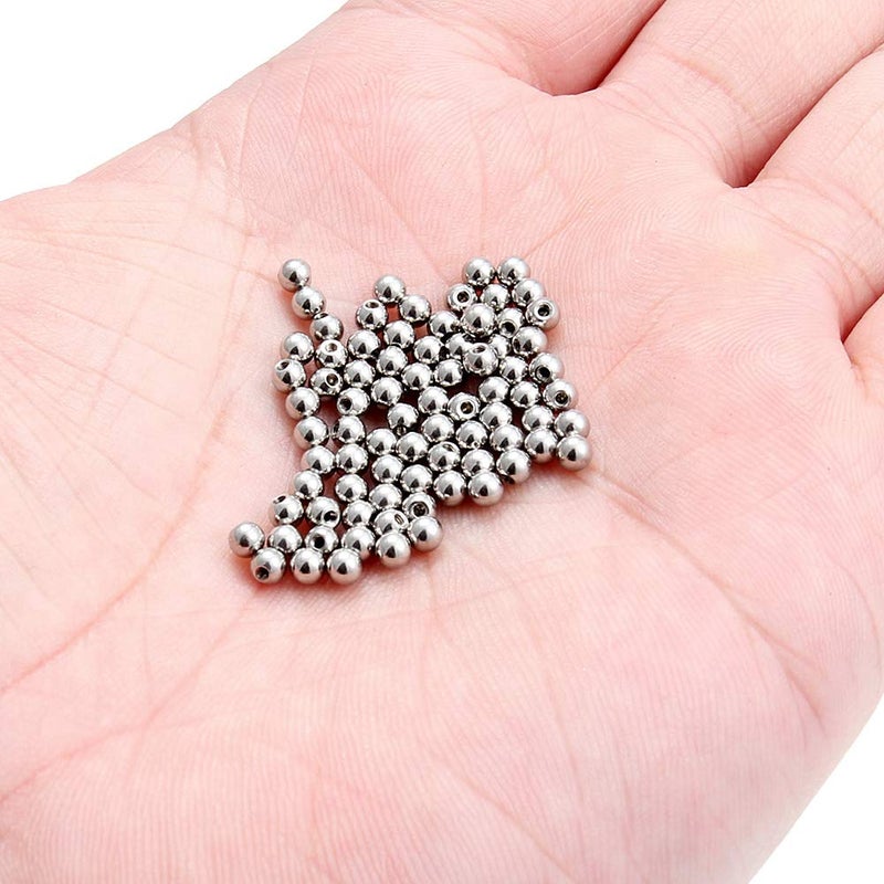 SCERRING 80PCS 16G 316L Surgical Steel Externally Threaded Replacement Balls Body Jewelry Piercing Barbell Parts For Women Men 3mm - Image 3